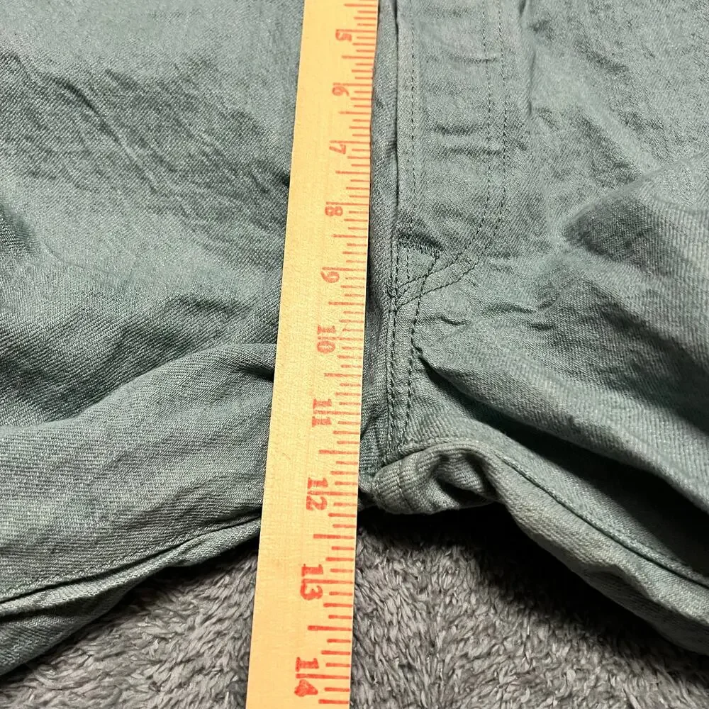 Levi’s 501 Jeans Mens 34 X30 Green Button Fly Straight Pants